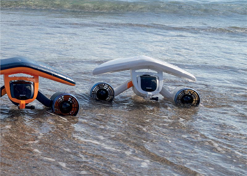 Brochure Sublue - scooters sous-marins